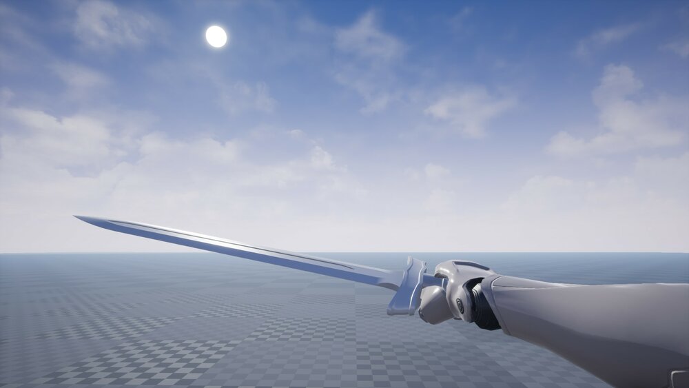 Sword and Shield First Person Animation Set 