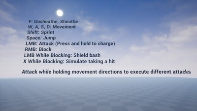 Sword and Shield First Person Animation Set 