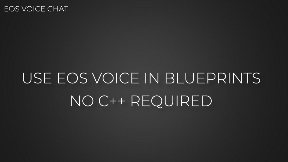 EOS Voice Chat 