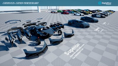 3D Cars: Supercar 