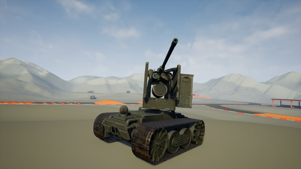 Driveable Vehicle : Combat Drone 