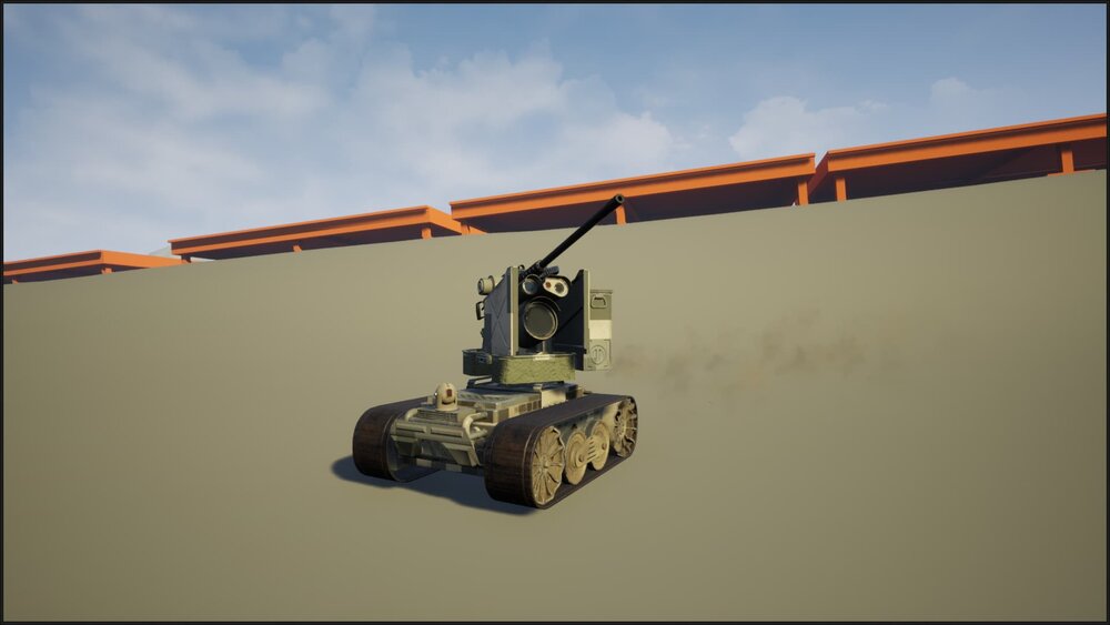 Driveable Vehicle : Combat Drone 