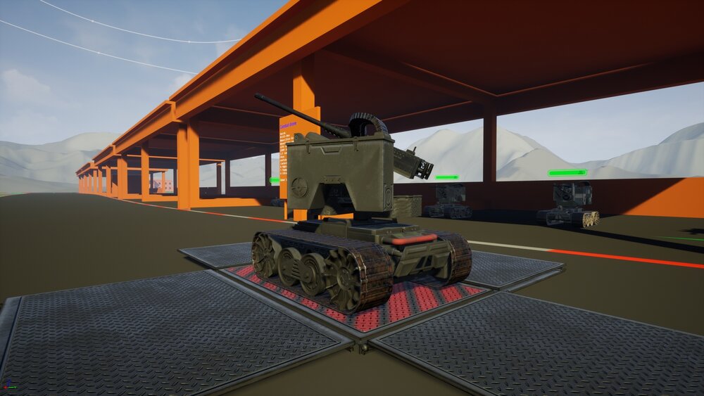 Driveable Vehicle : Combat Drone 