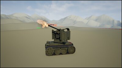 Driveable Vehicle : Combat Drone 