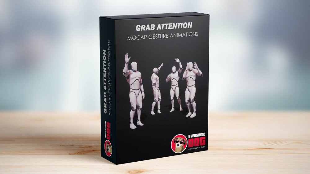 Grab Attention MoCap Gesture Animation Pack 