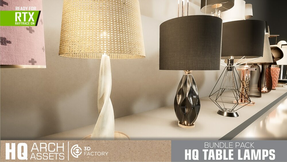 HQ Table Lamps BUNDLE PACK 