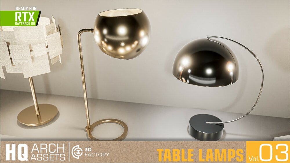 HQ Table Lamps BUNDLE PACK 