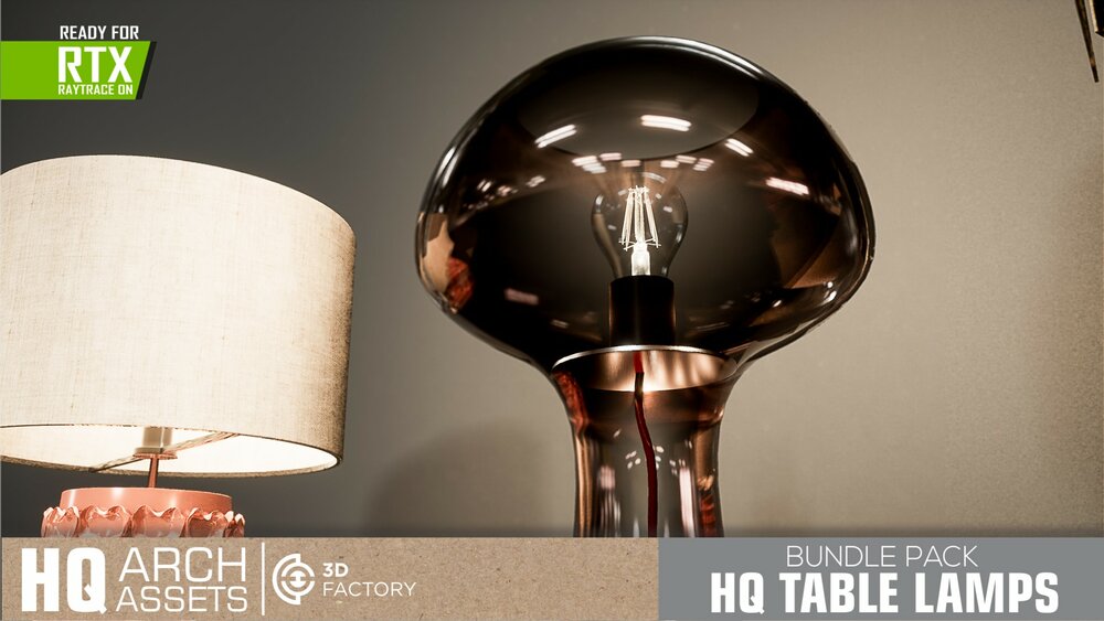 HQ Table Lamps BUNDLE PACK 