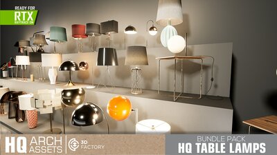 HQ Table Lamps BUNDLE PACK 