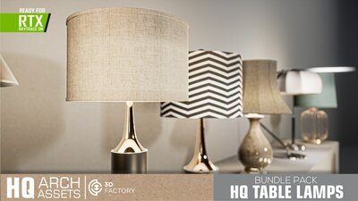 HQ Table Lamps BUNDLE PACK 