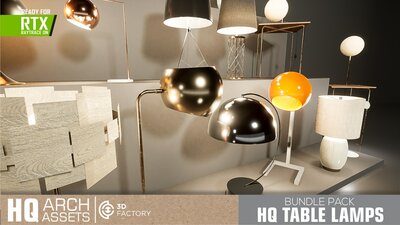 HQ Table Lamps BUNDLE PACK 