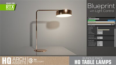 HQ Table Lamps BUNDLE PACK 