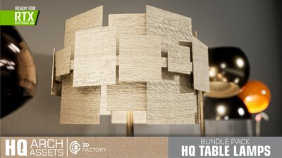 HQ Table Lamps BUNDLE PACK 