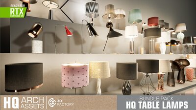 HQ Table Lamps BUNDLE PACK 