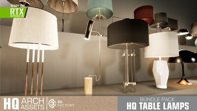 HQ Table Lamps BUNDLE PACK 