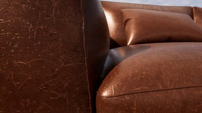 Realistic Sofa Col03 