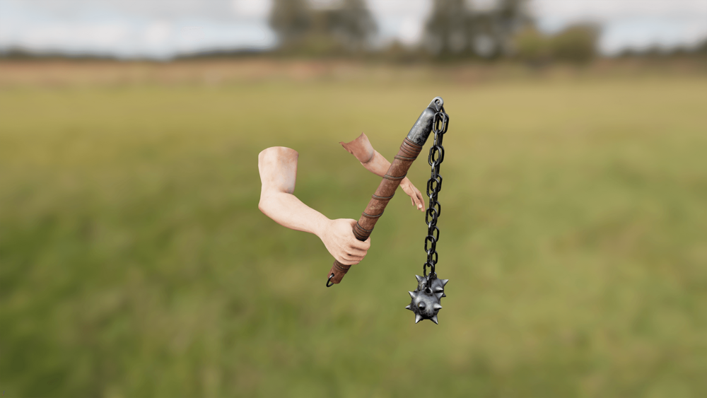 Animated Medieval Bludgeoning Weapons Pack 