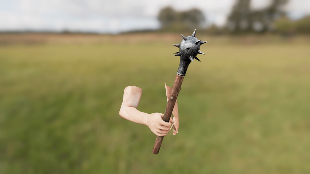 Animated Medieval Bludgeoning Weapons Pack 