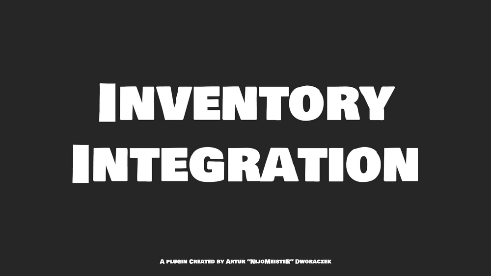 Inventory Integration 