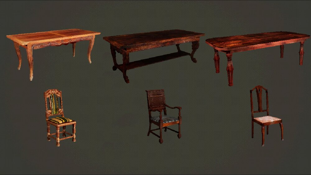 Retro Furniture Pack Vol 1 