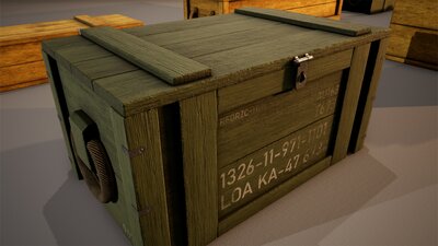 Openable Military Crates&Boxes 