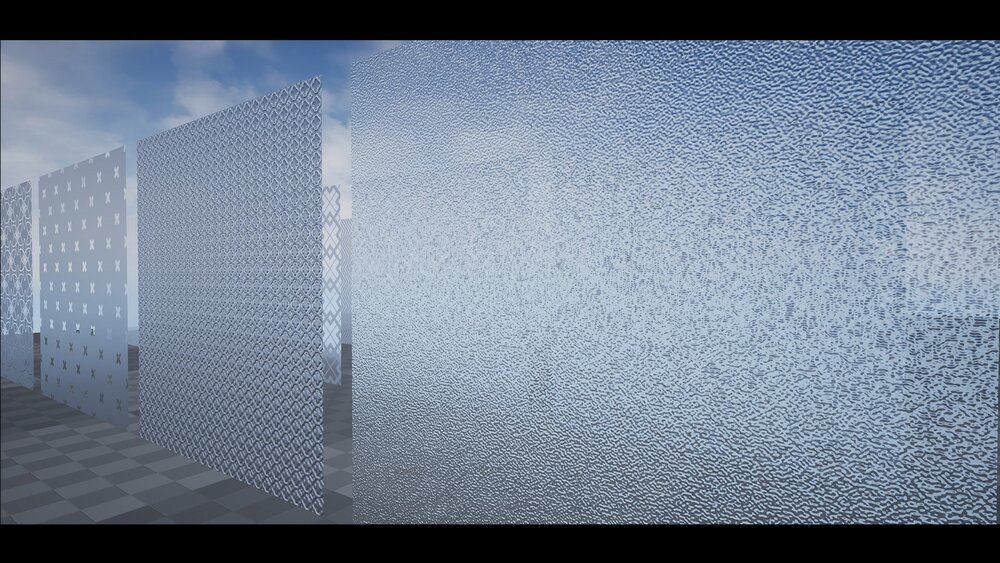 Frosted Glass Material Generator 