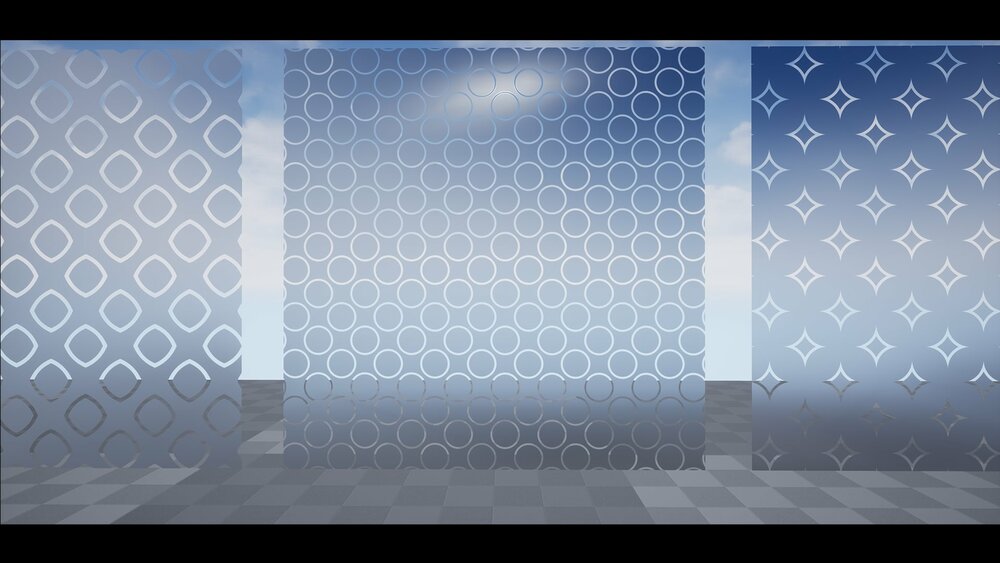 Frosted Glass Material Generator 