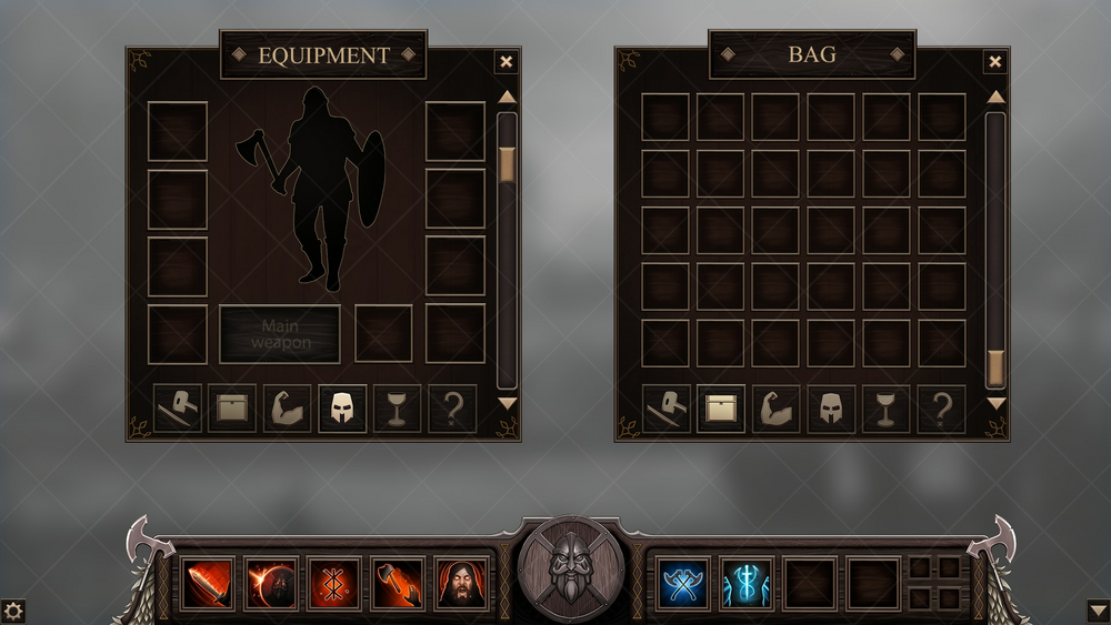 Viking RPG UI 