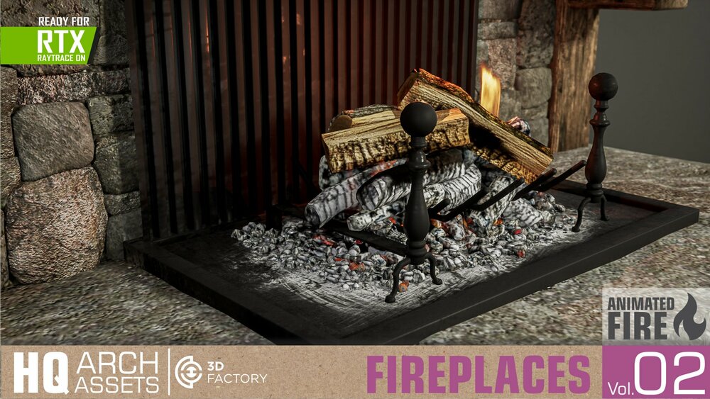 HQ Fireplaces Vol. 2 