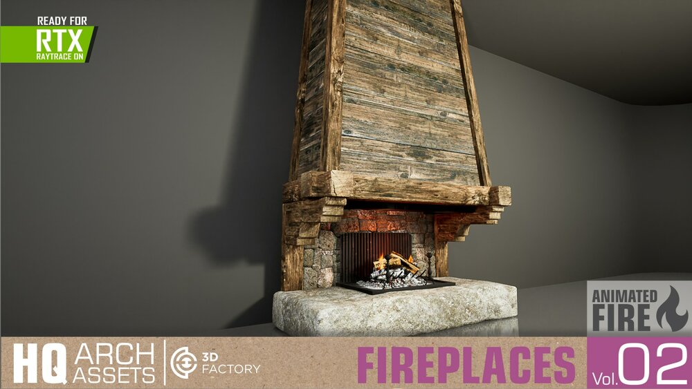 HQ Fireplaces Vol. 2 