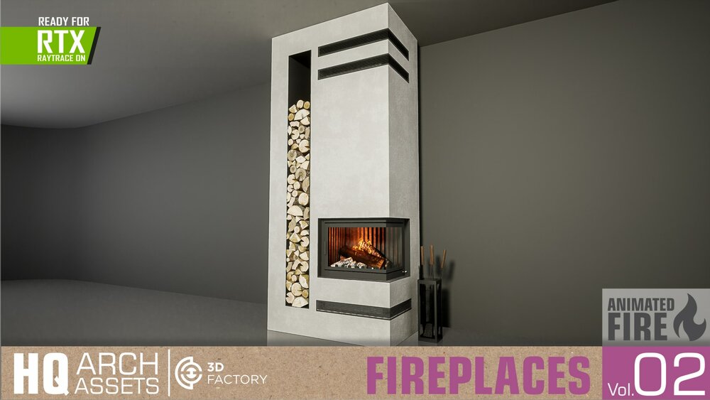 HQ Fireplaces Vol. 2 