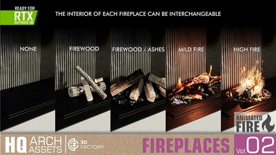 HQ Fireplaces Vol. 2 