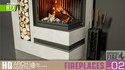 HQ Fireplaces Vol. 2 