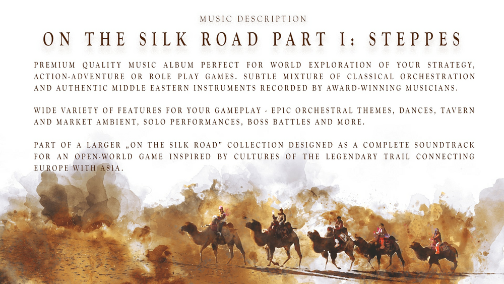 ON THE SILK ROAD PART I: STEPPES - PREMIUM MUSIC COLLECTION 