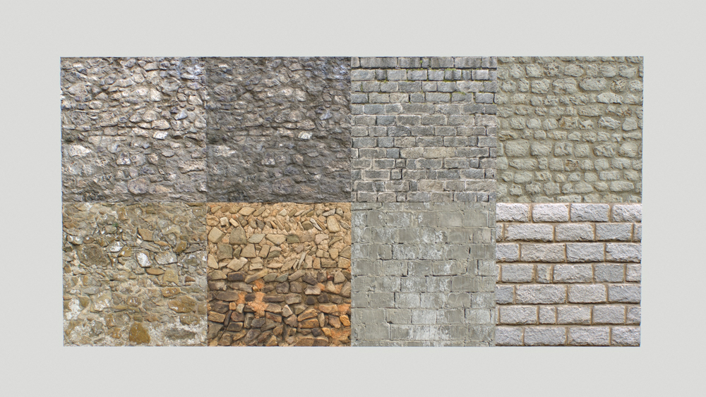 Stone wall pack 1 