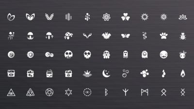 Customisable Icon Pack: Magic 