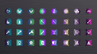 Customisable Icon Pack: Magic 