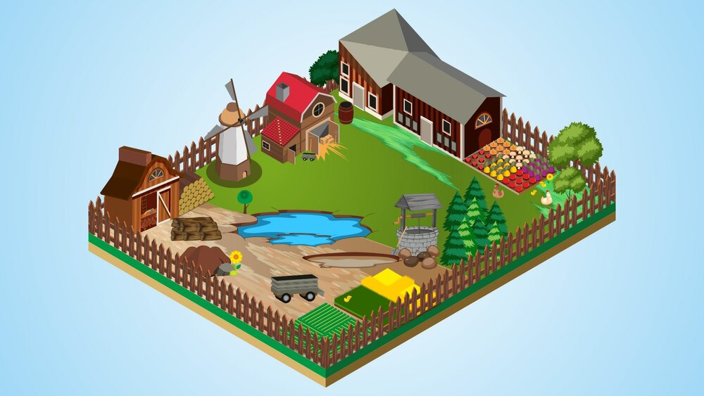 2D Isometric Farm Pack 