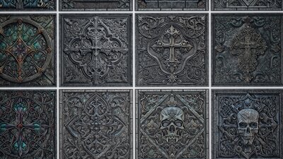 30 Medieval Gothic Materials Pack 03 