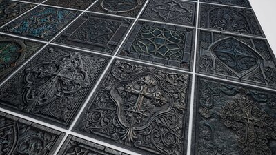 30 Medieval Gothic Materials Pack 03 