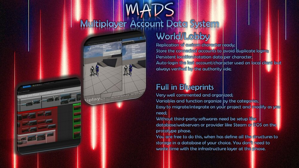 Multiplayer Account Data System (MADS) 