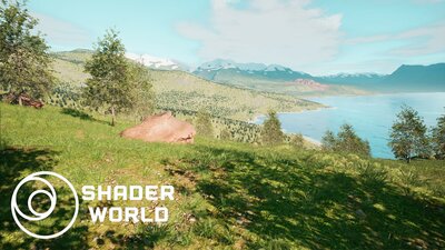 Shader World : procedural landscape, ocean, foliage 