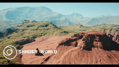 Shader World : procedural landscape, ocean, foliage 