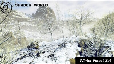 Shader World : procedural landscape, ocean, foliage 