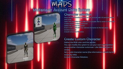 Multiplayer Account Data System (MADS) 