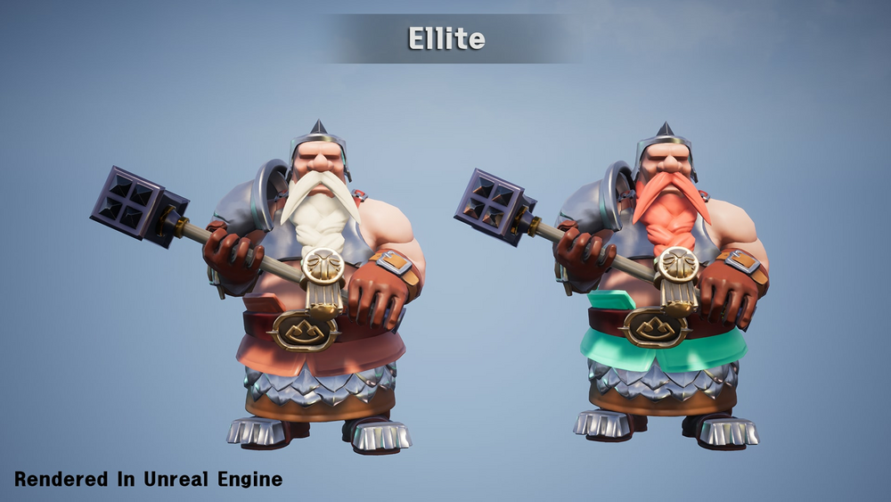 EIN Stylized Dwarven 