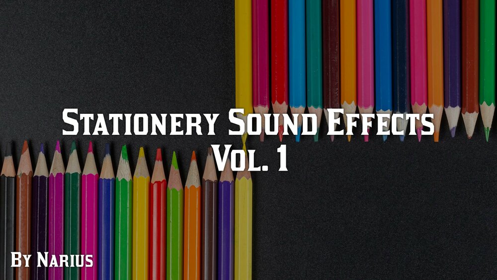 Stationery Sound Effects. Vol. 1 (100+ SFX) 