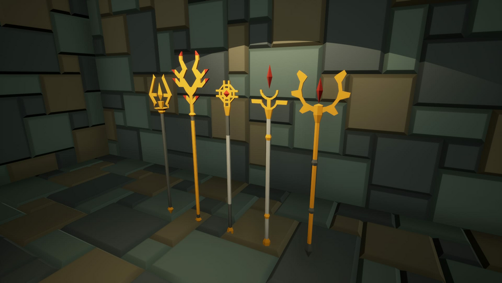 Low Poly - Weapons 