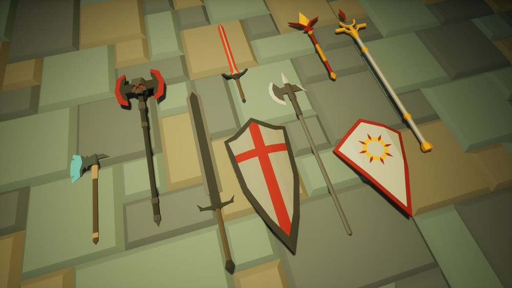 Low Poly - Weapons 