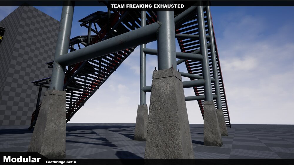 Modular Footbridge Set 4 